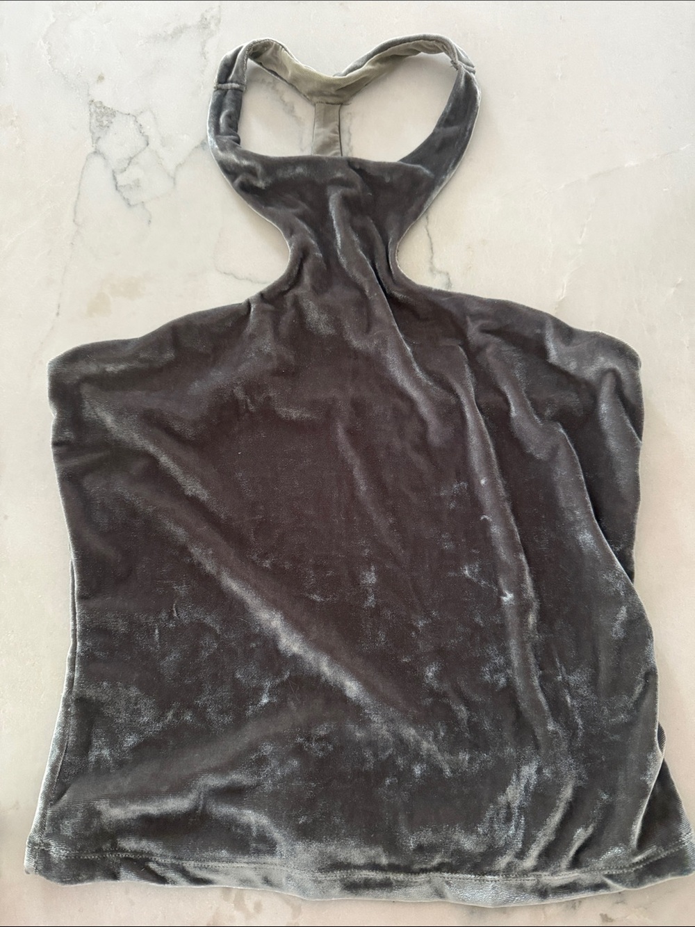 Free People Velvet Racerback Tank Top